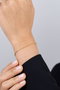 Heliophilia Silver Pulsera de Plata Esterlina 925 Dorado